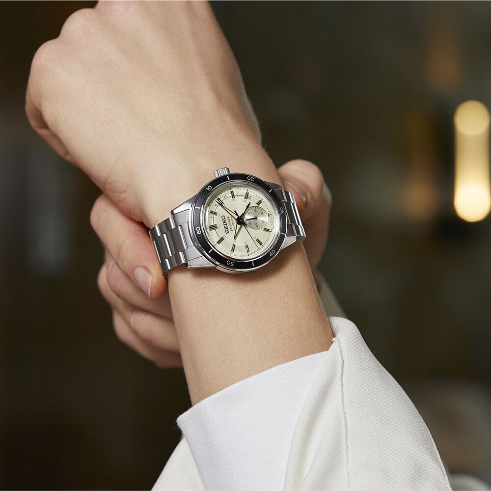 Seiko Presage Style60 s Automatic 41 mm Stainless Steel Maison Birks